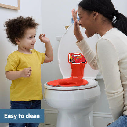Bright Starts Disney Cars Pikne McQueen Flip & Sit potitreeningu WC-iste