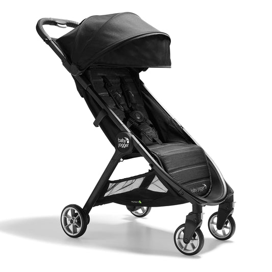 Baby Jogger City Tour 2 kergkäru, must, ühe käega kokkupandav