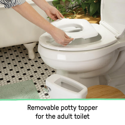 Ingenuity My Size Potty Pro 2-ühes potitreeningu pott heliga, 18+ kuud