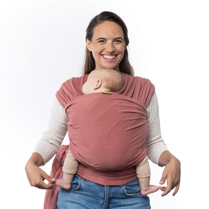 Boba kandelina vastsündinule ja väikelapsele, Dusty Pink (3,2–16 kg)