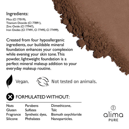 Alima Pure Satin Matte Foundation mineraalpuuder