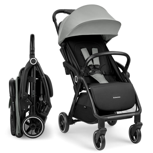 Kikka Boo CIELA reisikäru, hall, kuni 22 kg, 7,1 kg, ühe käega kokkupandav