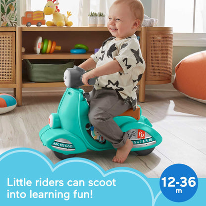 Fisher-Price Laugh & Learn nutikas õppesõiduk tõukeratas 12 k – 3 a (hispaaniakeelne versioon)