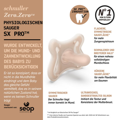 SUAVINEX lutt Zero Zero SX Pro 0-6 kuud, Medium