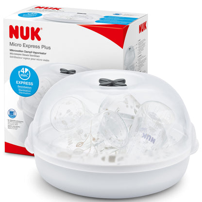 NUK Micro Express Plus mikrolaine sterilisaator lutipudelitele