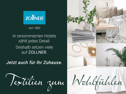 ZOLLNER musliiniliinat 10 kpl, 80 x 80 cm, valkoinen