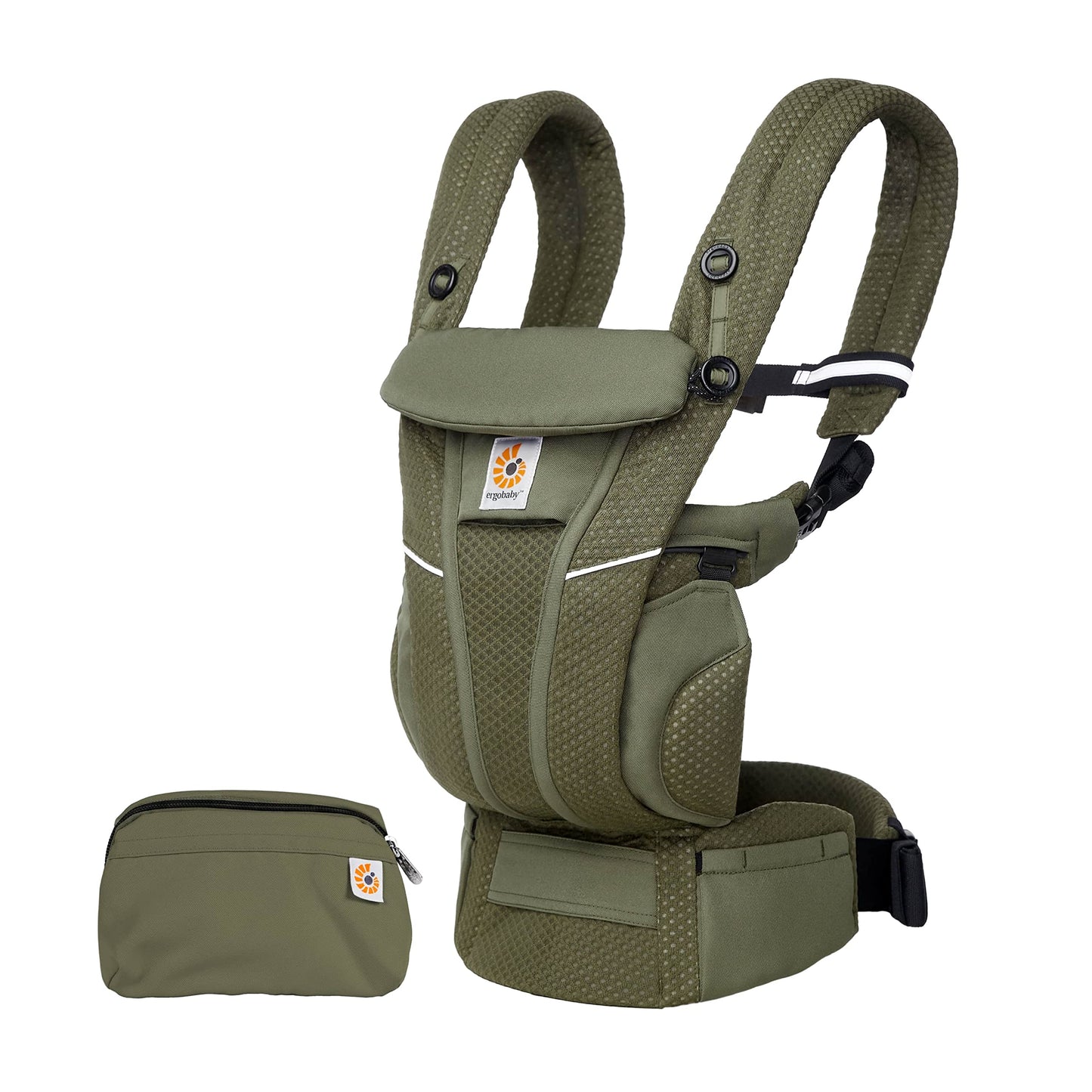 Ergobaby Omni Breeze kandekott alates sünnist, Olive Green