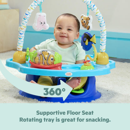 Bright Starts Disney Baby Finding Nemo 3-ühes SuperSeat iste beebile, sinine