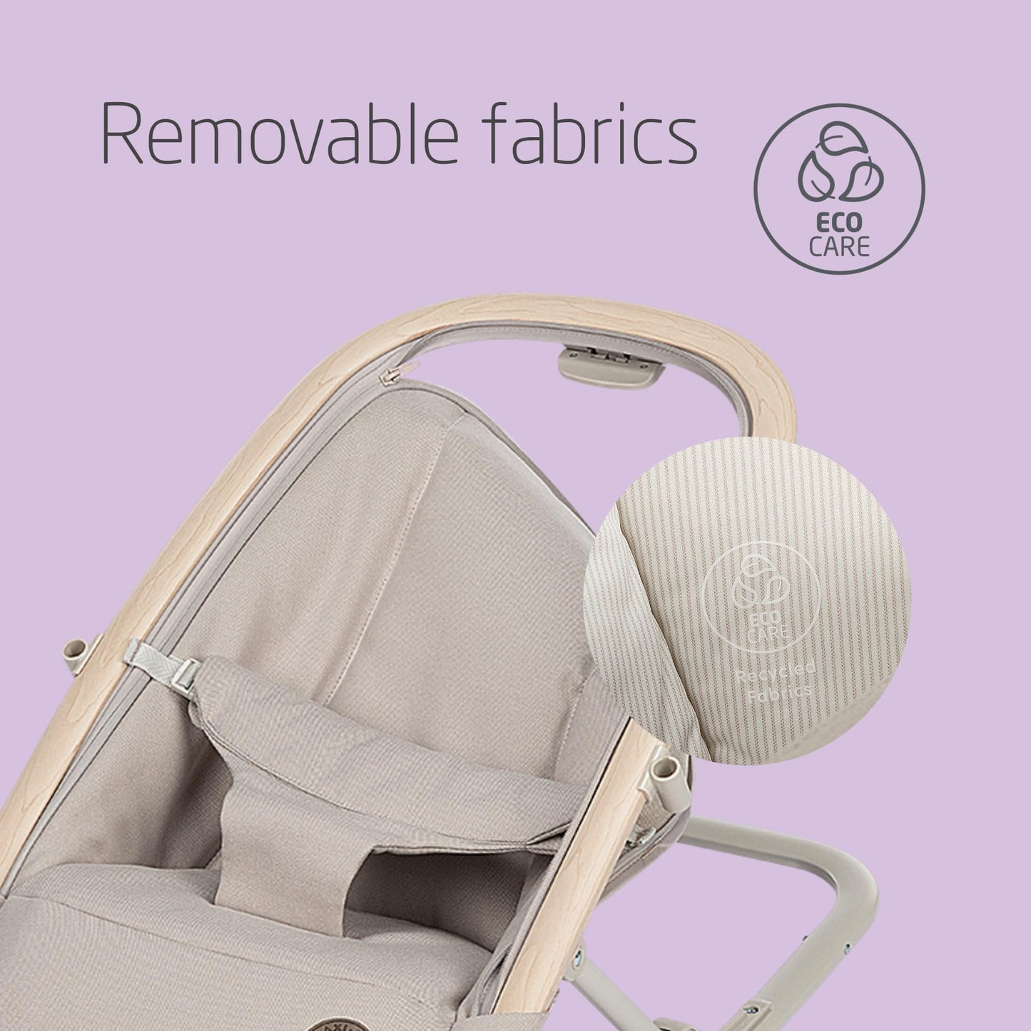 Maxi-Cosi Kori 2-in-1 lamamistool mängukaarega, Classic Beige