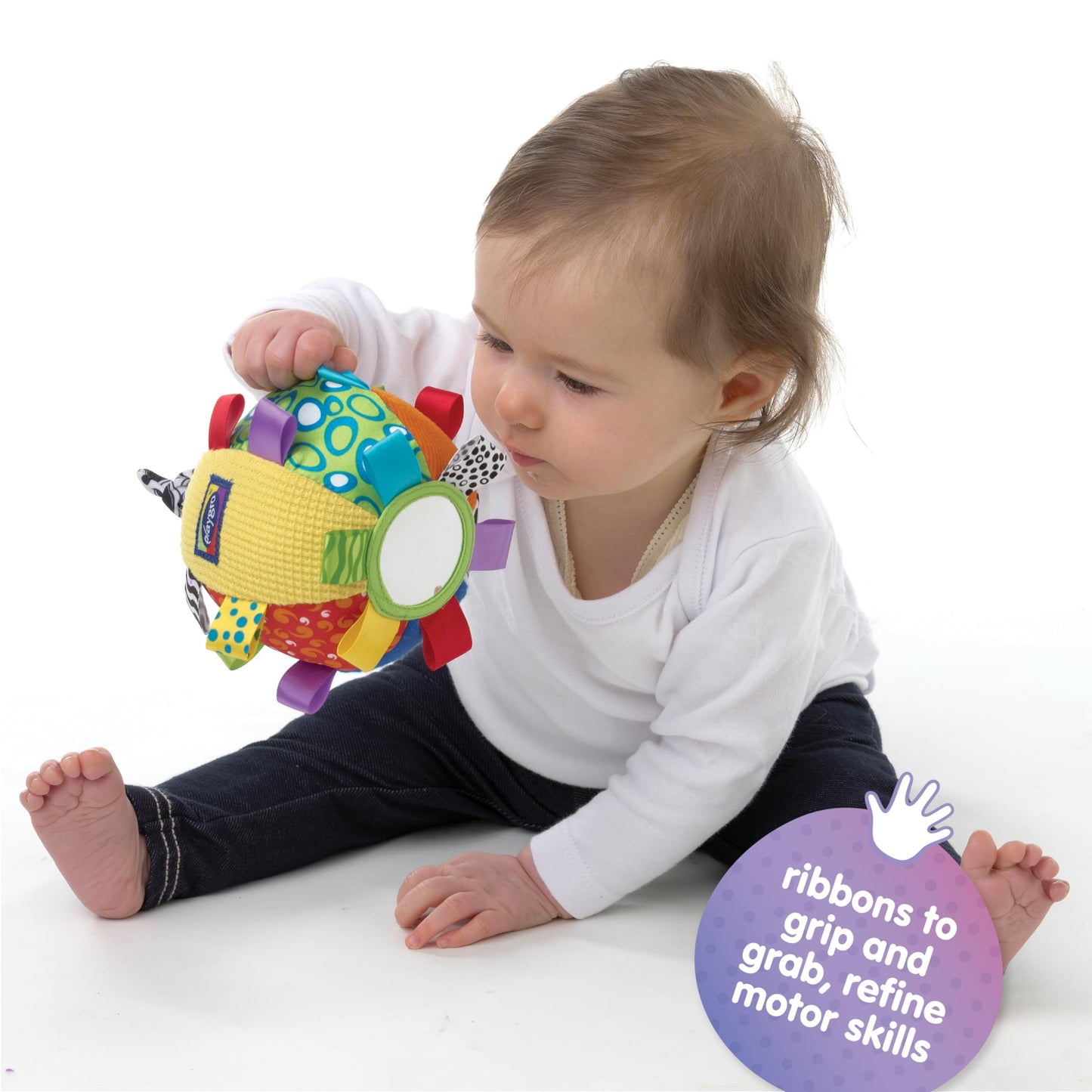 Playgro Kick & Play Loopy Loops sensoorne pall beebidele, 3+ kuud