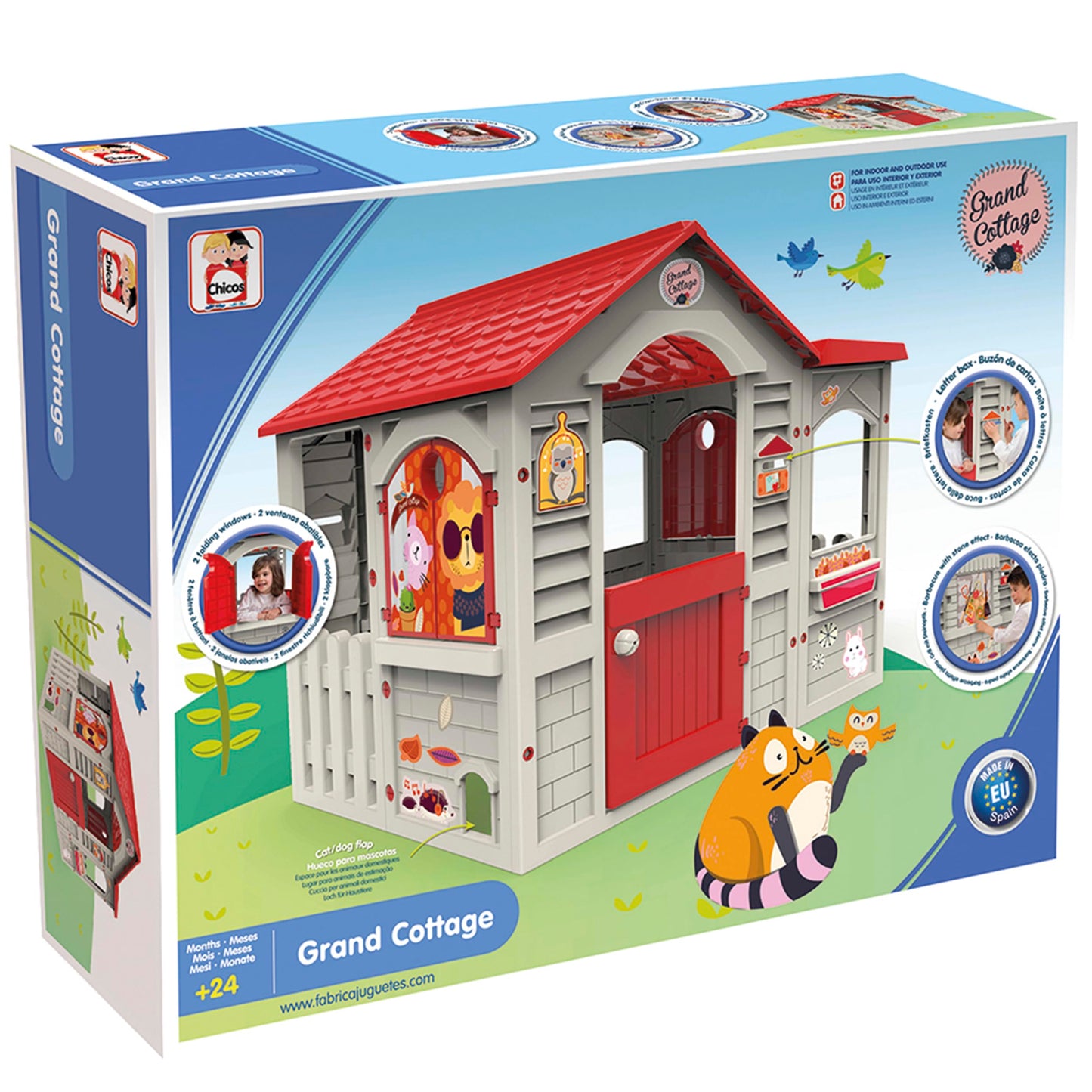 Chicos Grand Cottage XL mängumaja 24+ kuud