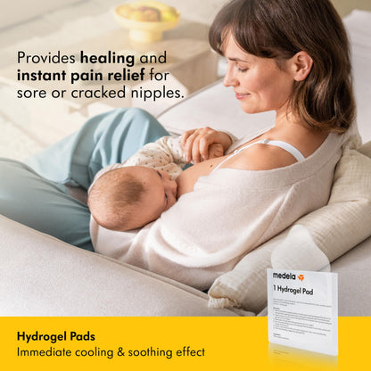 Medela hüdrogeelpadjad rinnanibudele, kohene leevendus, 4 tk