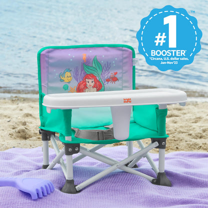 Bright Starts Disney Princess Ariel Pop ’N Sit kaasaskantav söögitool/iste, 6 kuud – 3 aastat