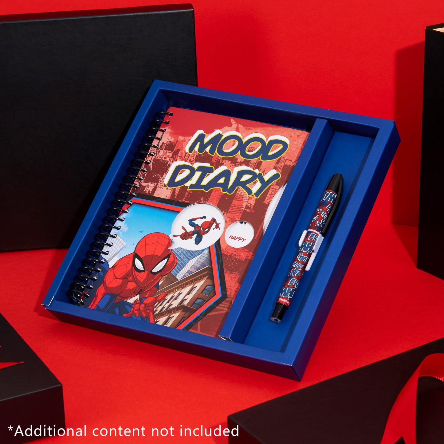 Marvel Spiderman emotsioonide päevik kleepsudega, 82 lk