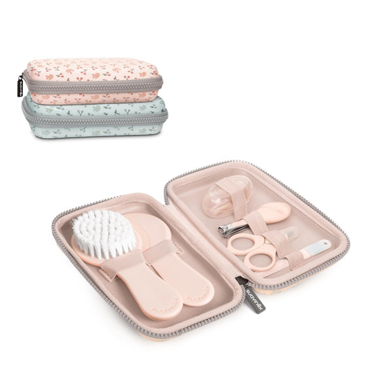 Suavinex beebi hoolduskomplekt 6-osaline, roosa