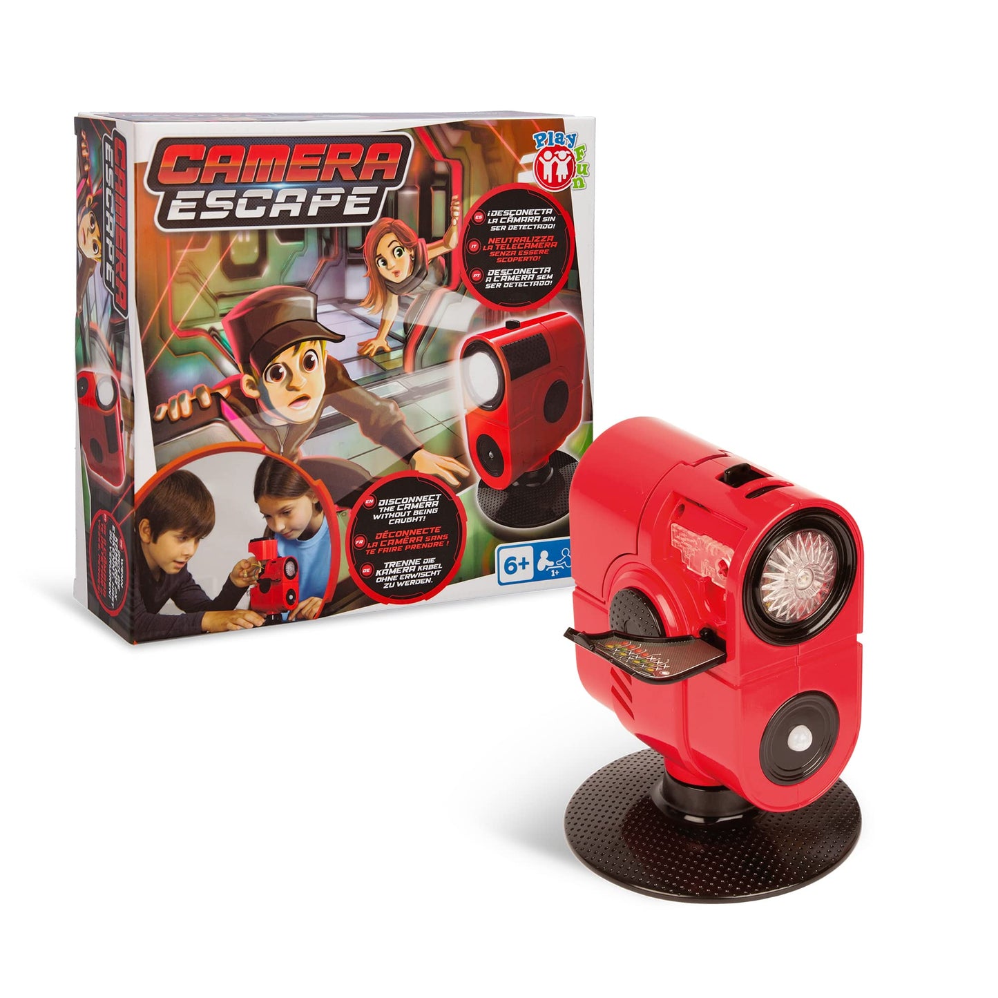PLAY FUN BY IMC TOYS Camera Escape spioonimäng (6+, 1+ mängijat)