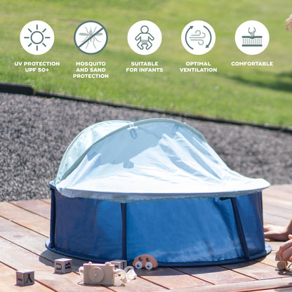 Babymoov Babyni Pop-Up UV-kaitsega beebi rannatelk, UPF 50+
