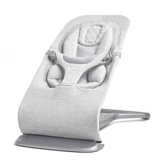 Ergobaby Evolve 3-in-1 lamamistool / bouncer 2,5–13,2 kg – Light Grey