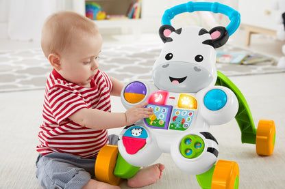 Fisher-Price Zebra kõndimistugi – muusika ja tuledega alates 6. elukuust, sebra