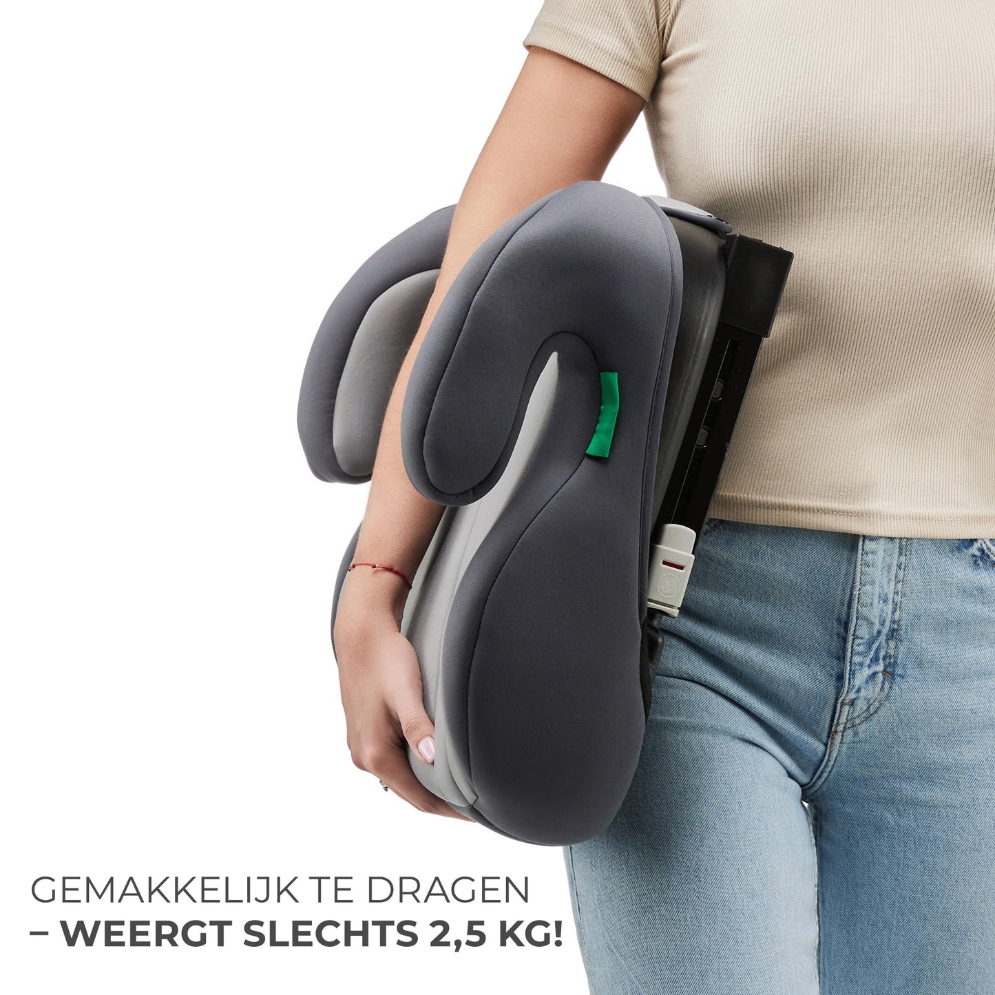 Kinderkraft I-BOOST 2 i-Size turvatool/iste 135–150 cm, must
