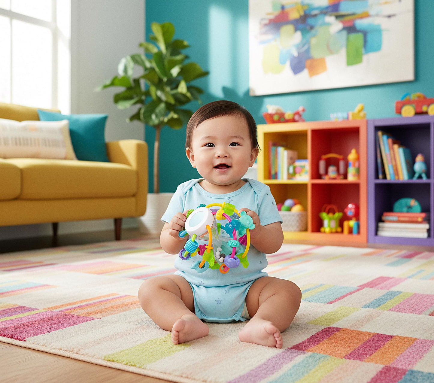 Playgro Play & Learn mängupall beebile