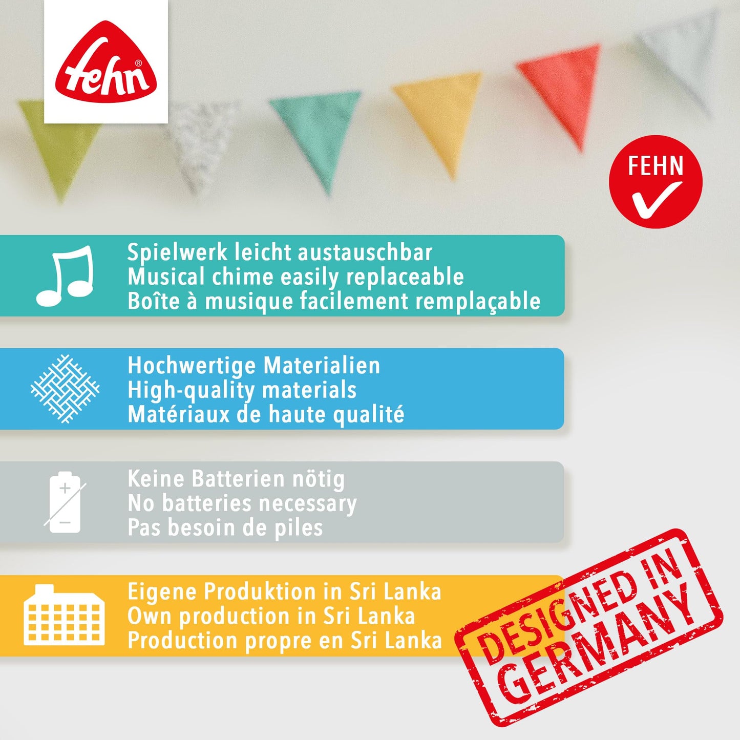 Fehn muusikaga mänguasi laiskloom