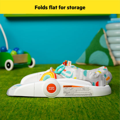 Bright Starts Learn-to-Sit beebi põrandaiste mänguasjadega, 4–12 kuud, Playful Paradise