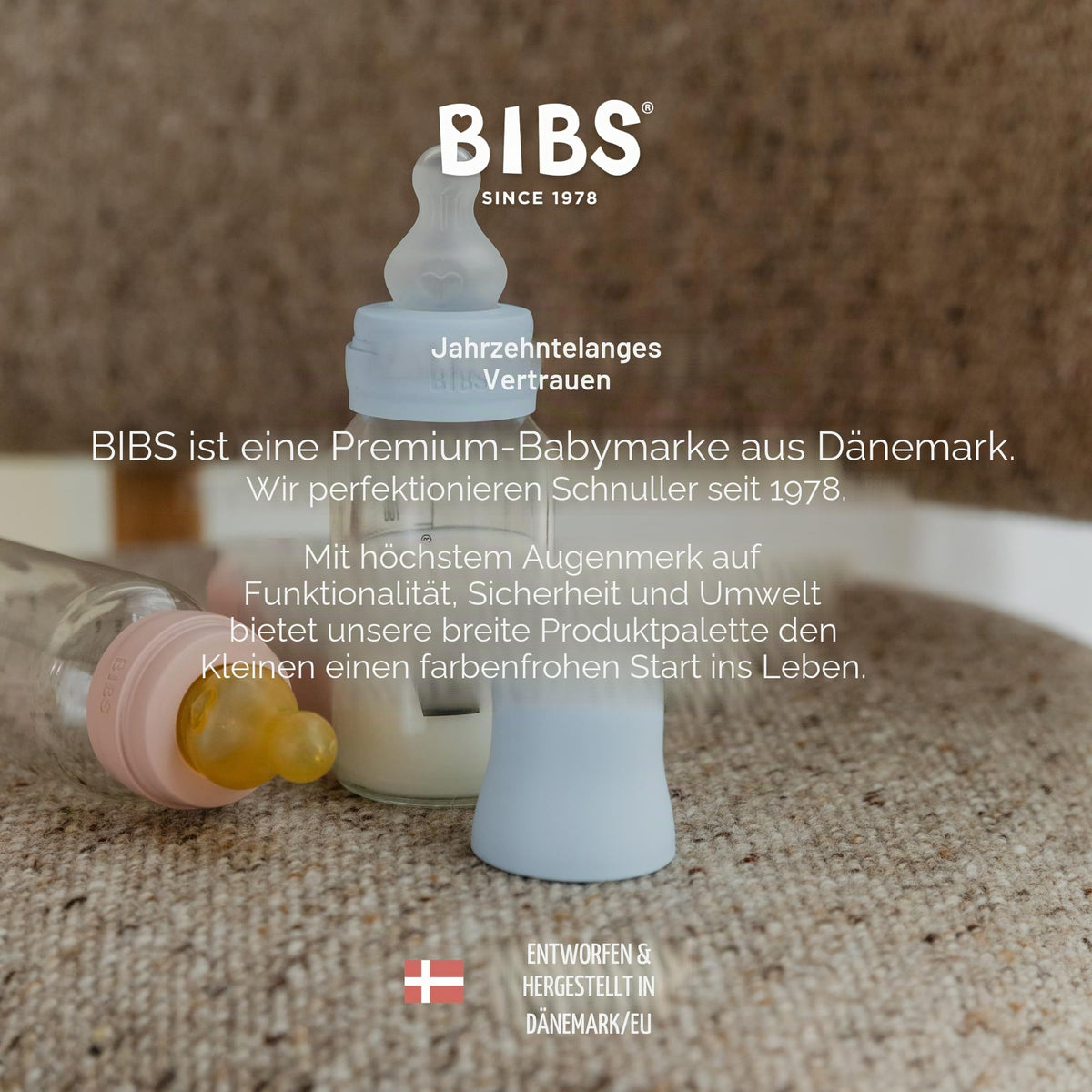 Bibs tuttipullon tutti 2 kpl, Slow Flow, luonnonkumia/lateksia