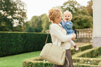 Childhome Mommy Club vegan-nahast mähkmekott, roheline