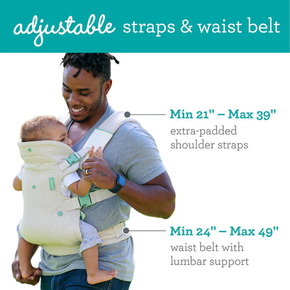 Infantino Flip 4-in-1 Nature & Nurture ergonoomiline kandekott, beež