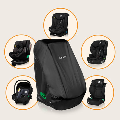 Lionelo THERMALCOVER universaali turvaistuimen suoja, hopea