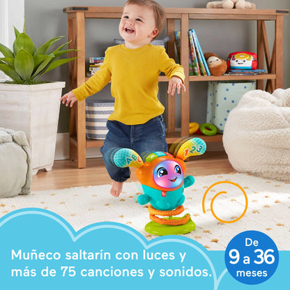 Fisher-Price DJ Bouncin’ Beats interaktiivne muusikamänguasi, 9–36 kuud