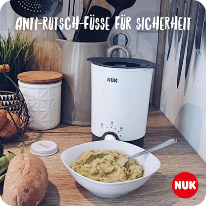 NUK Thermo 3in1 -pullonlämmitin, valkoinen, EU-pistoke