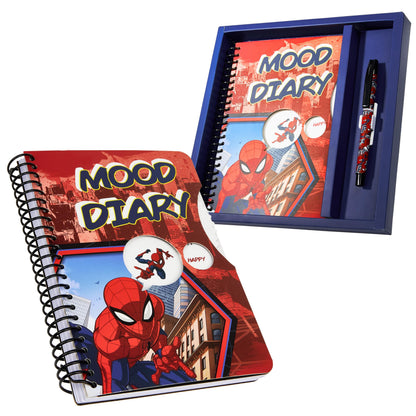 Marvel Spiderman emotsioonide päevik kleepsudega, 82 lk
