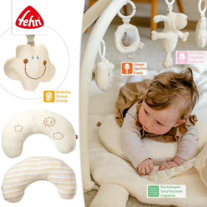Fehn BabyLOVE 3D mängumatt ja mängukaar lambaga, 90 × 75 cm
