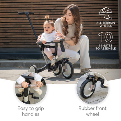 Kikka Boo FLIP 5-in-1 kolmerattaline jalgratas, hall