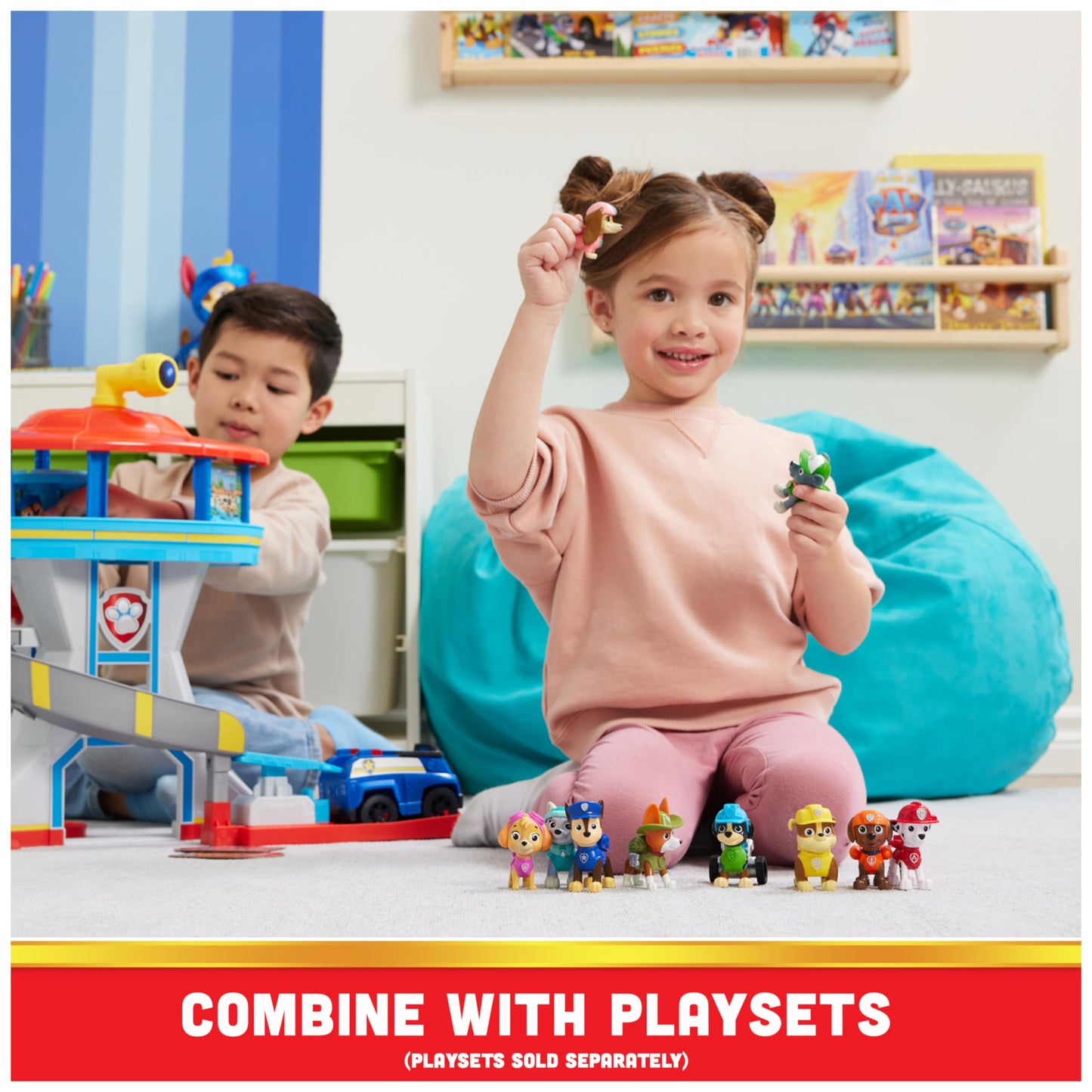 Paw Patrol “All Paws On Deck” figuurikomplekt – 10 kogutavat tegelast