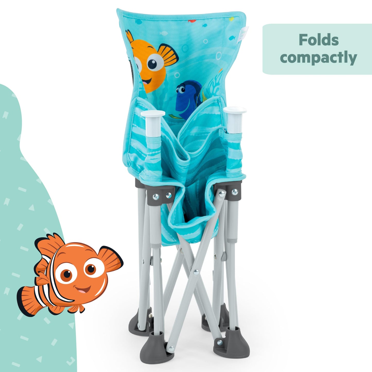 Bright Starts Disney Nemo Pop ’N Sit kaasaskantav söögitool 6 kuud kuni 3 aastat