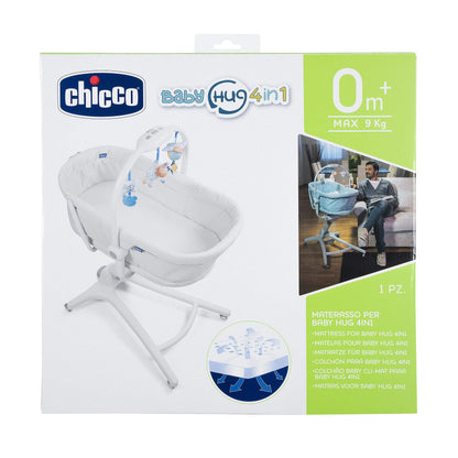 Chicco Baby Hug 4-in-1 madrats, valge, 75 x 38 x 2,5 cm