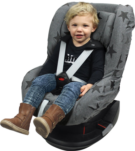 Dooky universaalne turvahälli istmekate eraldi peatoe kattega, hallide tähtedega (9–18 kg, grupp 1+)