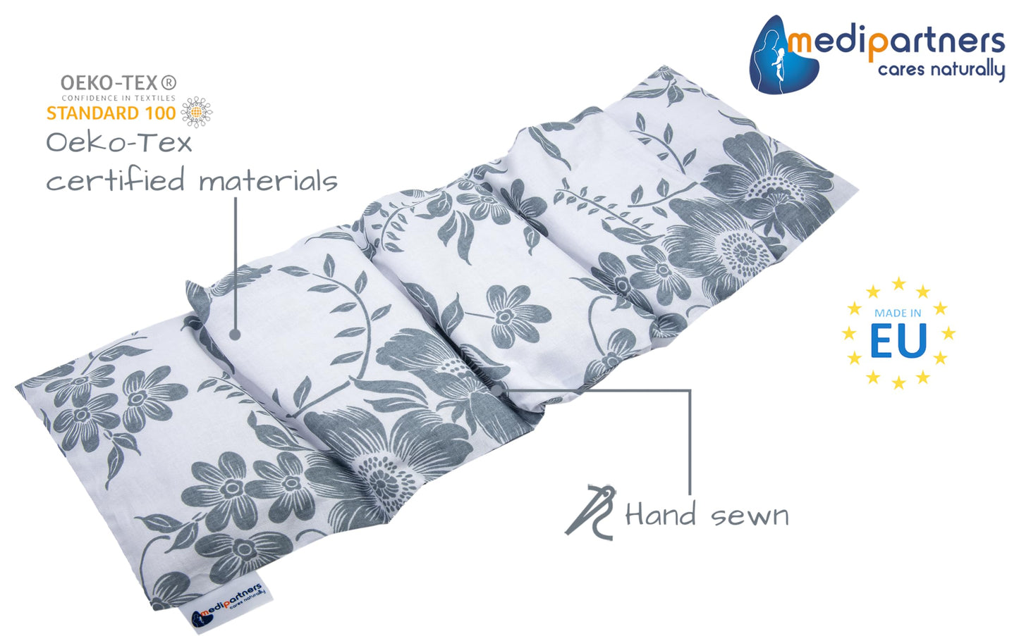 Medi Partners kirsikivipadi 60 × 20 cm, 800 g, Berry