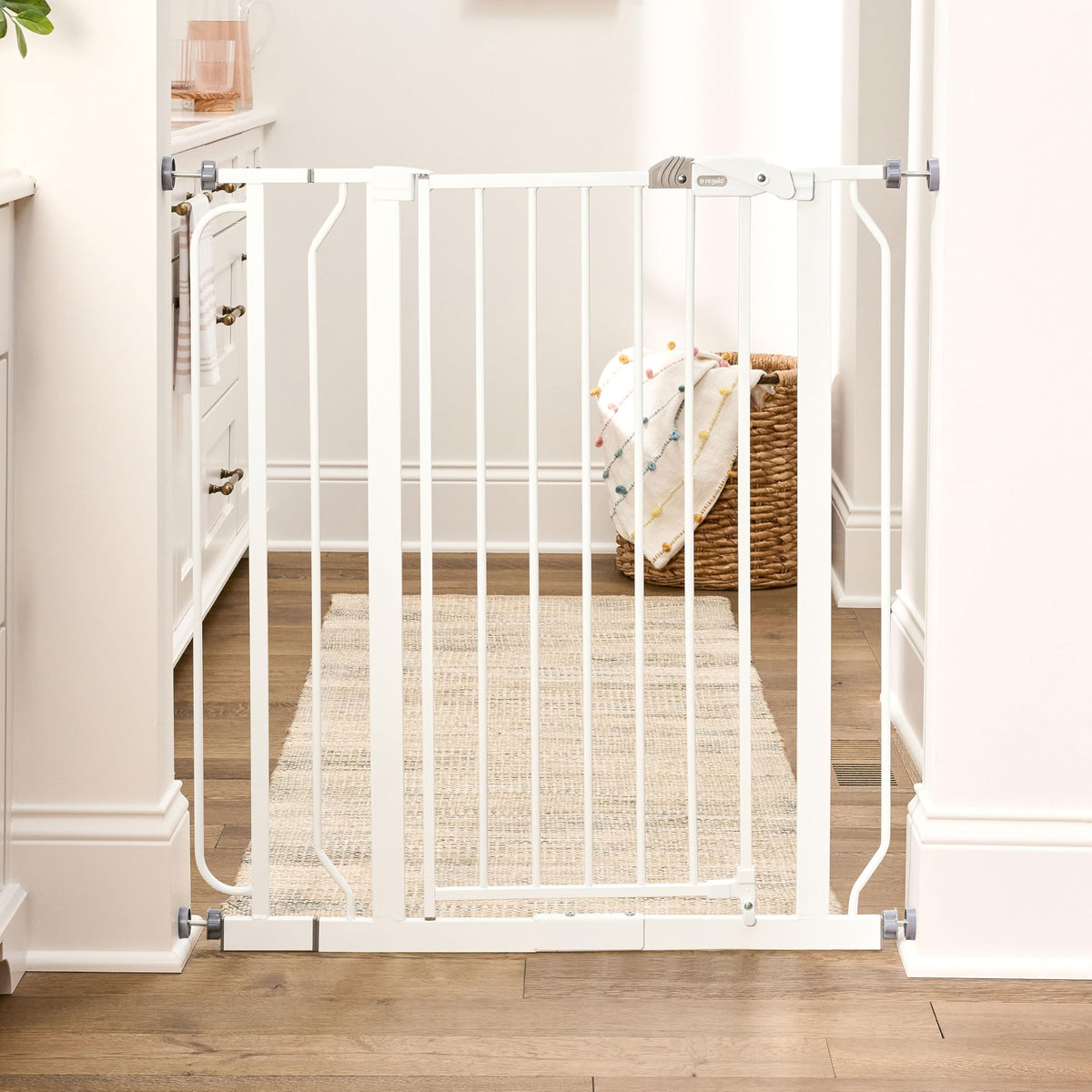 Regalo Easy Step turvaportti 1166 H DS, 104 cm, valkoinen