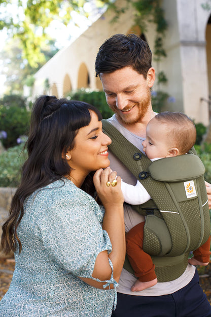 Ergobaby Omni Breeze kandekott alates sünnist, Olive Green