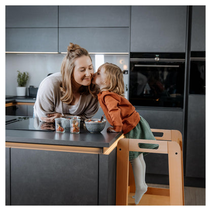 hauck Learn N Explore Montessori õppetorn, FSC® pöögipuidust