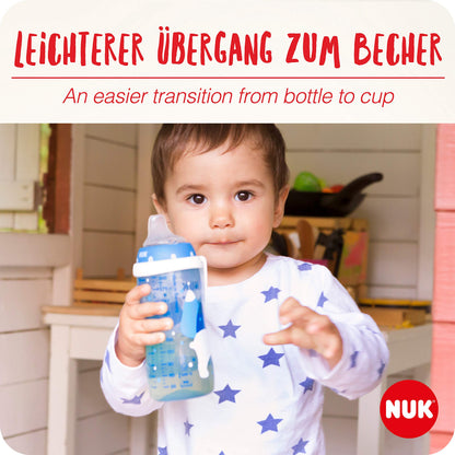 NUK Active Cup joogipudel pehme jooginokaga, 300 ml, 12+ kuud, Karupoeg Puhh