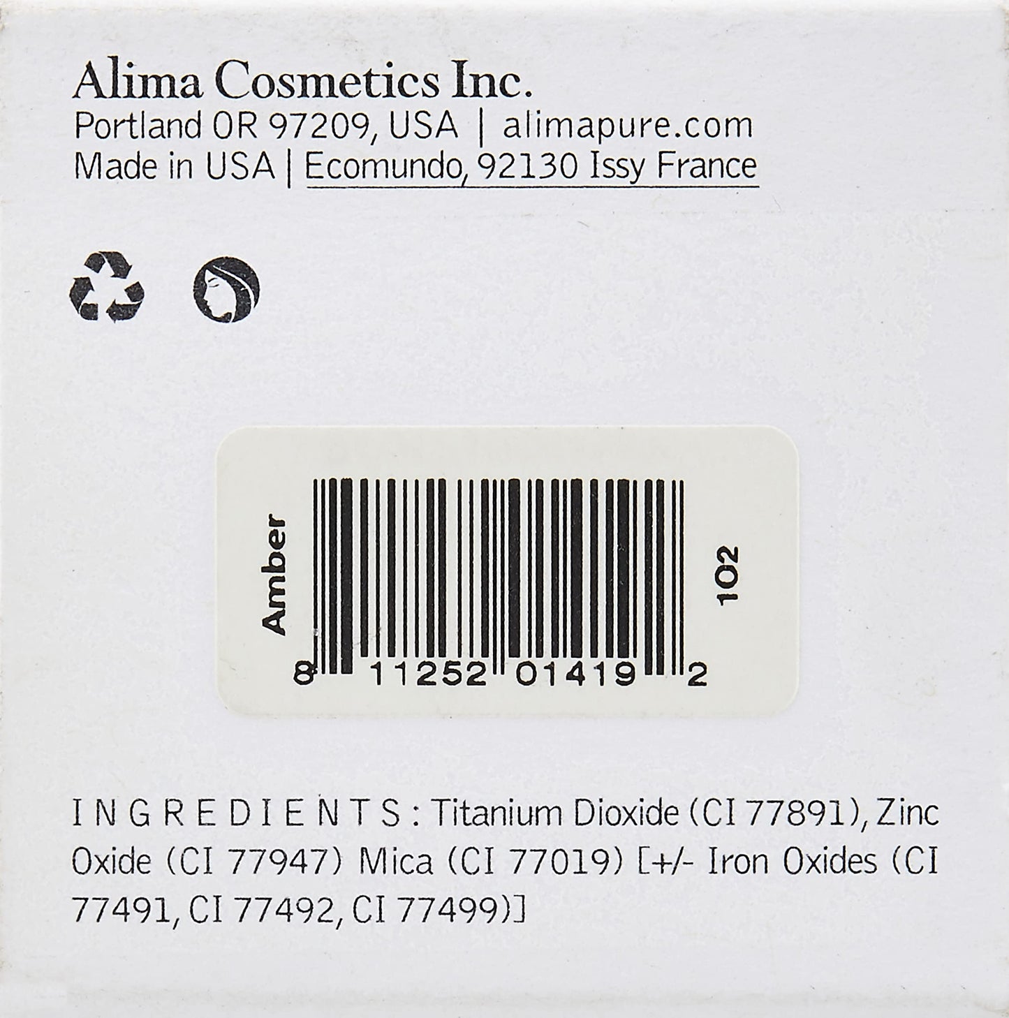 Alima Pure peitekreem Amber, 2 g