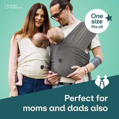 Koala Babycare kandelina, lihtsasti selgapandav, kuni 10 kg (antratsiit)