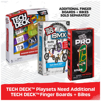 Tech Deck X-Connect The Berrics transformeeruv näpurula park hoiukastiga