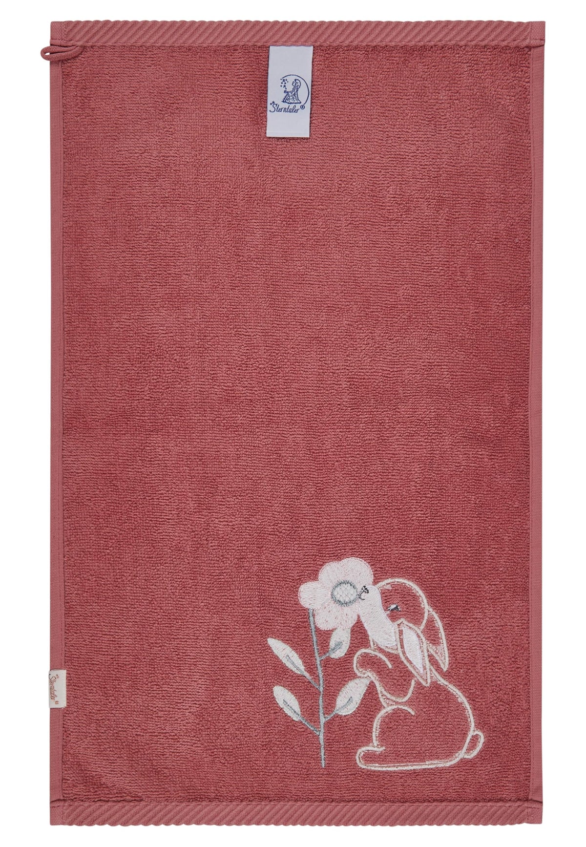 Sterntaler lasten käsipyyhe Hase Hanni 2 kpl, 50 x 30 cm, helmenvaaleanpunainen