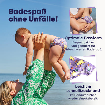 Bambino Mio uudelleenkäytettävä uimavaippa Gleiten, 9–12 kg, 1–2 vuotta
